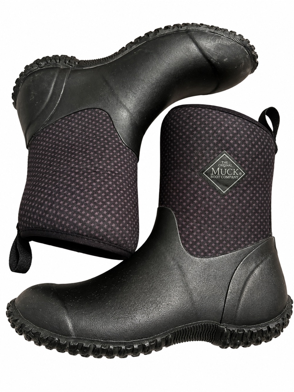 Muck Boots Women’s Muckster II Waterproof Rubber Boots Black Size 6 - Picture 11 of 13
